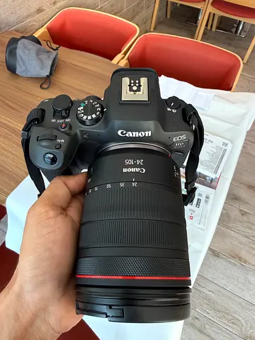 Canon EOS R 6 mark ii mirrorless camera with RF 24-105mm lens
