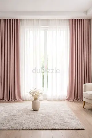 ​Brand New Customized Curtains – Premium Quality & Custom Fit!