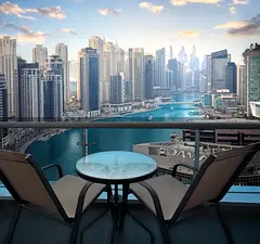 1 Bedroom Ap. - Dubai Marina View near metro (No commission & all bills included)
