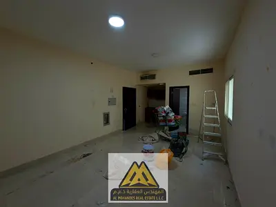 Studio for annual rent in Al Nakheel 1, Ajman – Spacious and prime location A great opportunity to live in a spacious studio apartment for annual ren