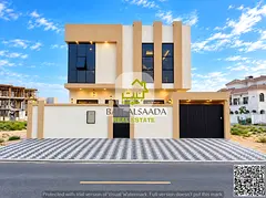 Modern villa in the upscale Al Zahia neighborhood - excellent finishes - at a good and negotiable pr