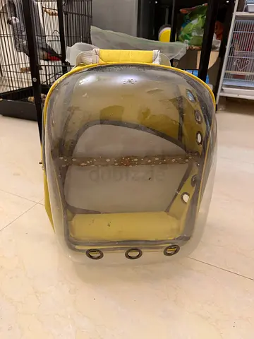 Hard-shell Cat Backpack Carrier with Bubble Window - Used
