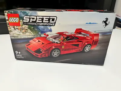 LEGO Speed Champions Ferrari F40 Supercar Vehicle Toy 76934