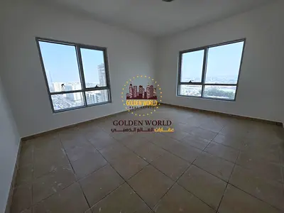 شقة غرفتين وصالة في المجاز 2، شارع الوحدة، تكييف مجاني، حمامان، تصميم مريح وموقع حيوي مثالي للعائلات، رقم الوحدة 1401.