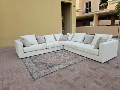 Almost brand new Condition The One Corner Shape Sofa Beige