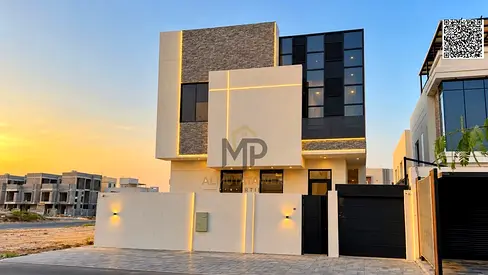 Luxury Villa for Sale in Al Yasmeen – Ajman | 5 Bedrooms | Two Floors + Swimming Pool | Includes Wa