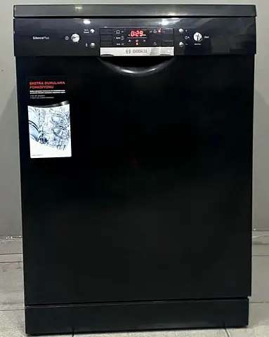 Bosch Black Dishwasher with 3 racks