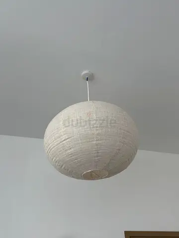 Zara home LINEN CEILING LAMP LAMPSHADE
