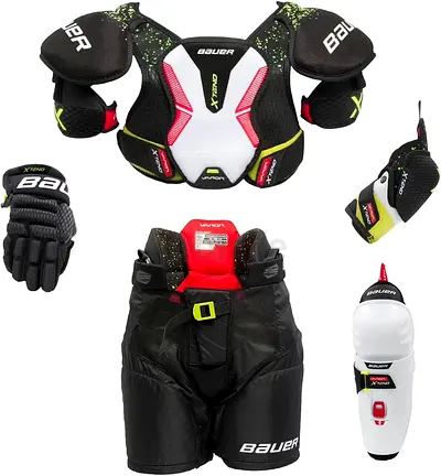 Bauer Vapor X-Tend Youth Ice Hockey Starter Protective Kit
