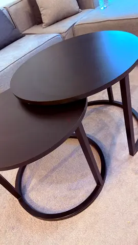 Round Center Table (2 Pieces)