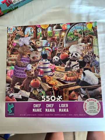 Brand New Chef Mania Puzzle