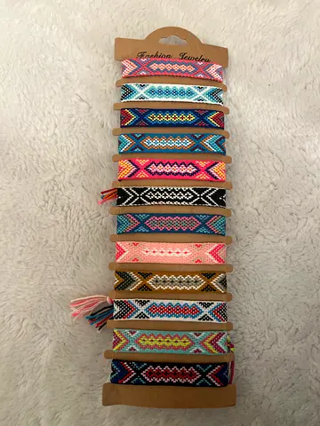 Brand new pack of stringed bracelets