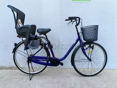 High Quality Cruiser Bike Japanese imported Dynamo operated light Size 26 and New Polisport baby sea