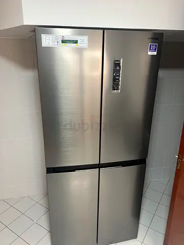 Hitachi 610L 4-Door French Door Refrigerator, Bottom Freezer, Great condition
