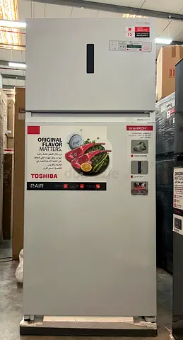 New Toshiba Refrigerator 835-Litres Double-Door White GR-RT835WE-PME(01) with Box