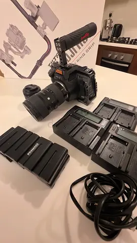 Black Magic 6k Pro bundle