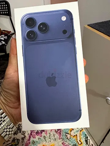 Apple iPhone17 pro max 256GB (sealed box) - DEEP BLUE, new in box