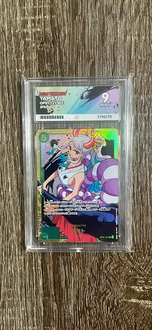 Graded One Piece Yamato Holo Card — ACE Mint 9