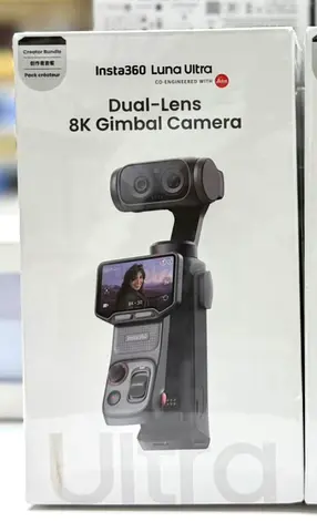 Insta360 Luna Ultra Creator Bundle – Dual-Lens 8K Gimbal Camera