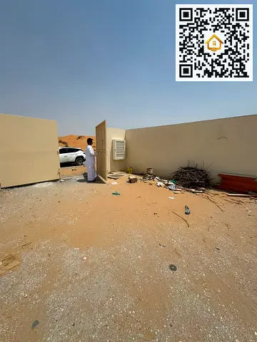 Fenced Industrial Yard | 7,000 sq ft | Connected Power & Water | Office, Bath & Kitchen | Al Sajaa S