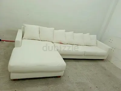 Looks great condition the loom collection lshape sofa