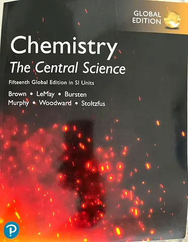 CHEMISTRY global edition book
