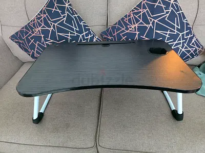 Portable Folding Laptop Table with Cup Holder