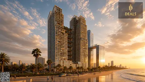 WAKE UP TO ENDLESS SEA VIEWS | Exquisite 1,850 Sq.Ft. Luxury Residence | Prime Waterfront Location | Breathtaking Full Sea View | Easy Access to Dubai