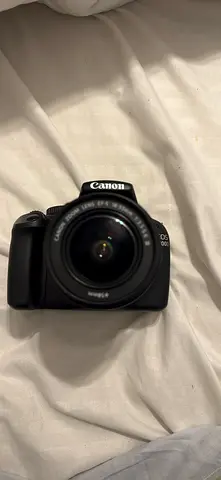 Canon EOS DSLR with 18-55mm Lens - Good Working Condition
