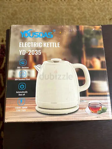 Yousdas Electric Kettle YD-2035 (New in Box)