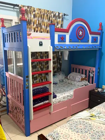 Custom-Made Premium Bunk Bed with Storage – Extra Strong & Heavy-Duty

Beautifully designed, custom-