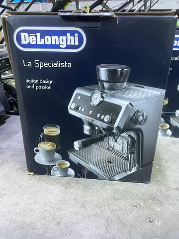 DeLonghi Espresso Machine (La Specialista) - Boxed, Unused