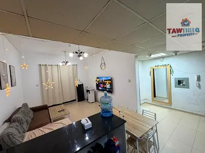 شقة غرفة وصالة للبيع في أبراج سيتي تاور عجمان مع باركن خاص وعائد إيجاري