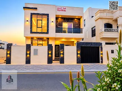 Behind Al Hamidiya Garden, two floors with a roof, a great location