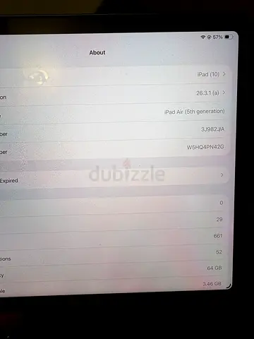 iPad Air (5th Gen) 64GB - Good Working Condition