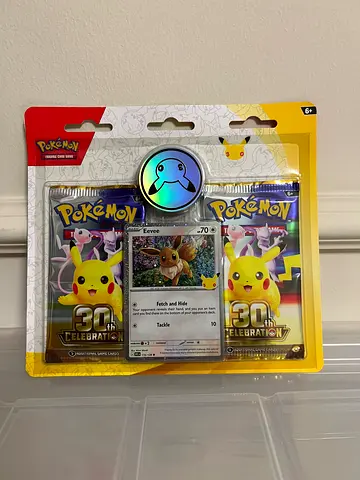 Pokémon 30th Celebration Eevee Blister | 2 Packs