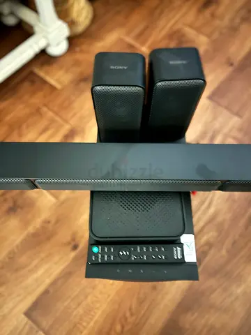 Sony Home Theater Soundbar with Subwoofer and Rear Speakers - Good Condition