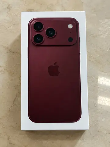 18 pro Burgundy 512GB