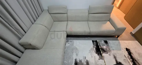 Excellent condition Natuzzi L shape sofa