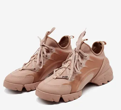 Authentic Dior Beige D’connect Sneakers size 36.5