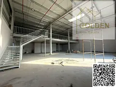 76 kW Power Supply, Two Adjacent Warehouses with Spacious Ground Floors and Mezzanine Areas