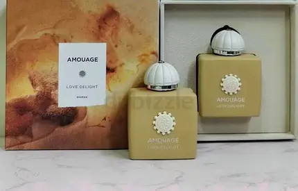 Amouage Love Delight women — perfume set (bottle + refill) in box
