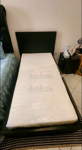 ikea single bed + mattress
