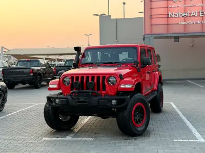 Jeep Wrangler Unlimited Sport JL GCC spec, fully loaded and fully modified no accident or paint