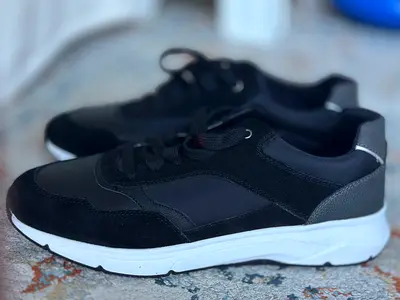 GEOX Black casual sneakers -