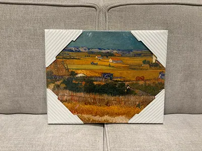 Van Gogh Canvas Print - The Harvest - 30 x 40 cm