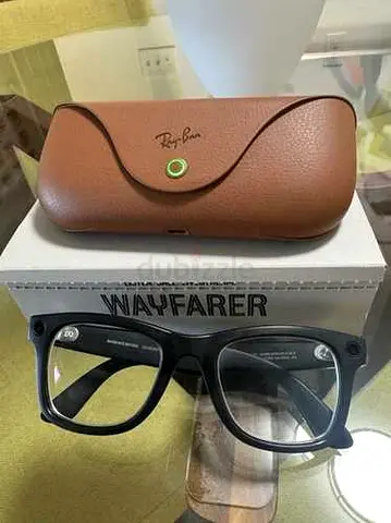 Rayban meta clear glasses gen 1 wayferer Large