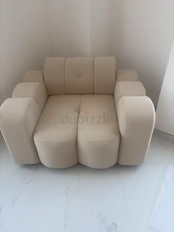 Modern Modular Amchait / Velvet Luxury Lounge Chair