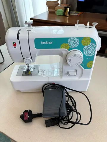 Brother Compact Sewing Machine with Foot Pedal - Good Working Condition