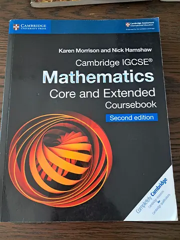 Cambridge IGCSE Mathematics Core and Extended